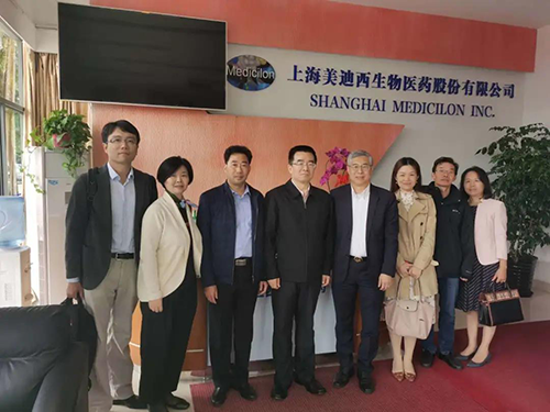 中国药科大学党委书记金能明与k8凯发国际首席执行官陈春麟博士